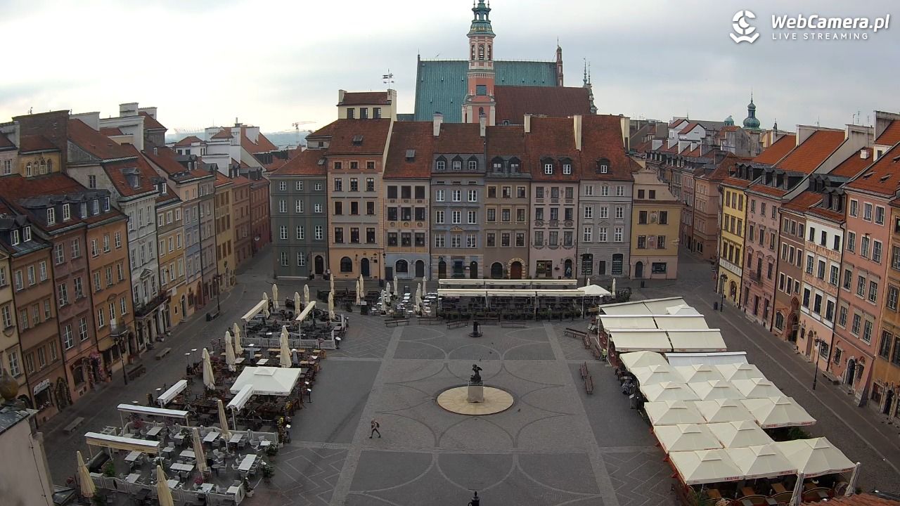Warszawa - Rynek Starego Miasta - 08 czerwiec 2026, 06:11