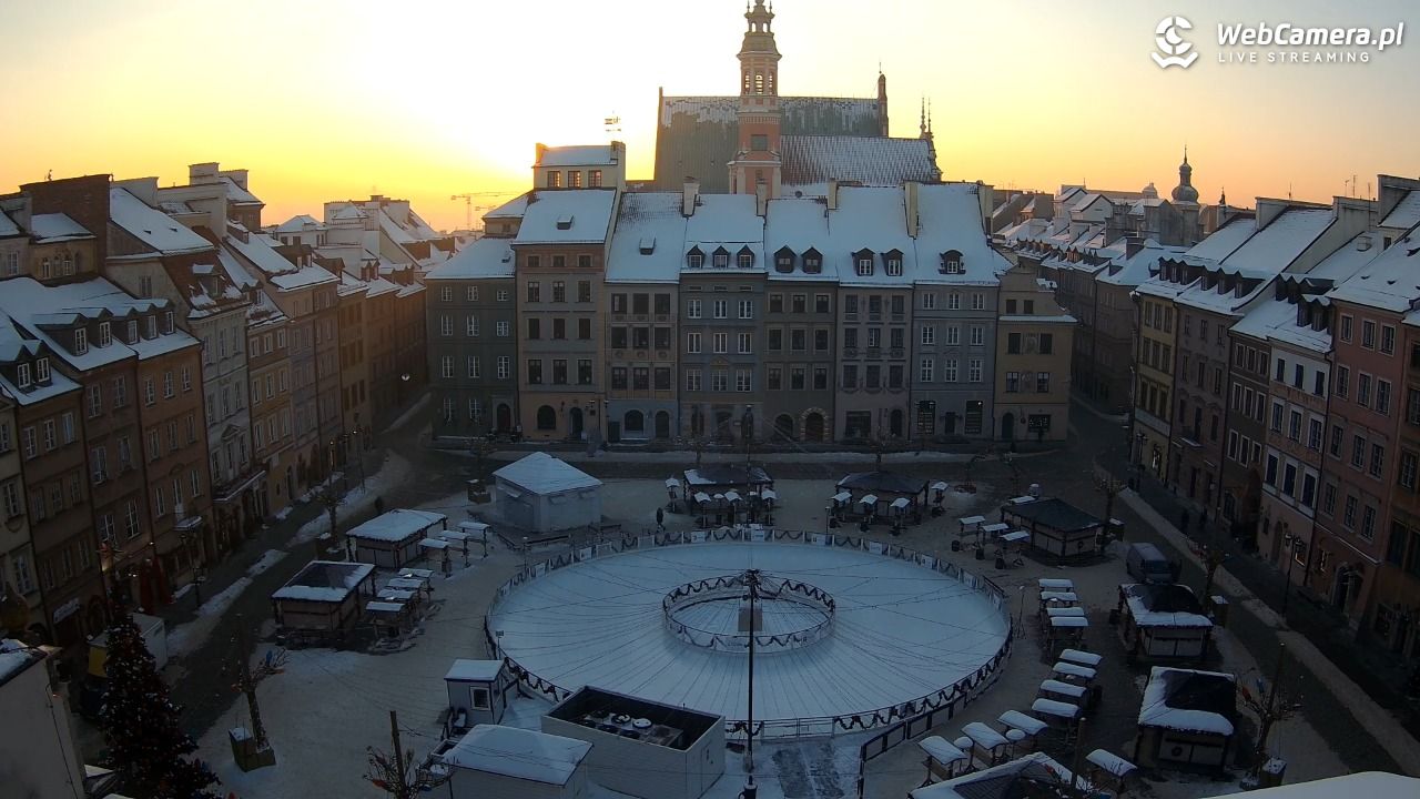 Warszawa - Rynek Starego Miasta - 20 styczeń 2026, 07:58