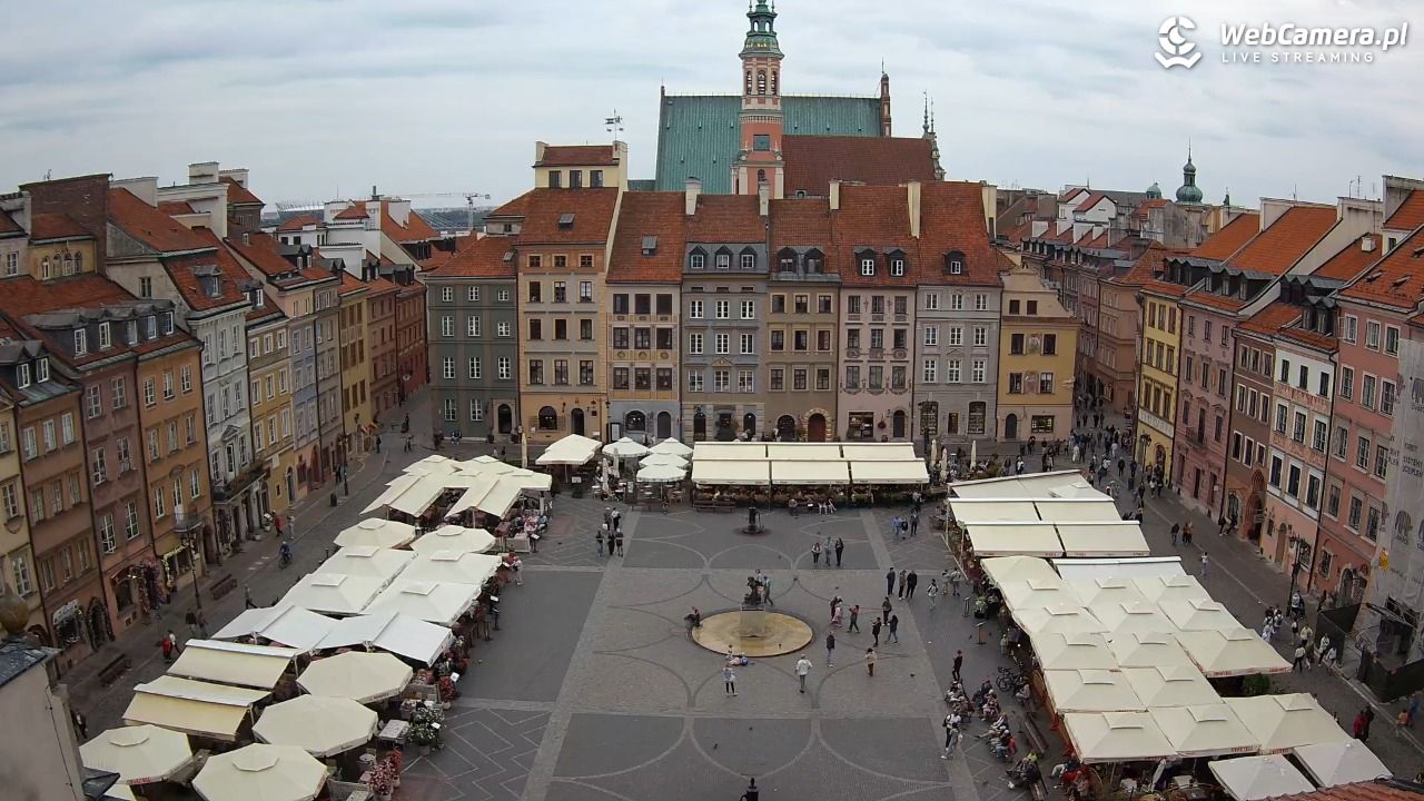 Warszawa - Rynek Starego Miasta - 13 wresień 2026, 15:15