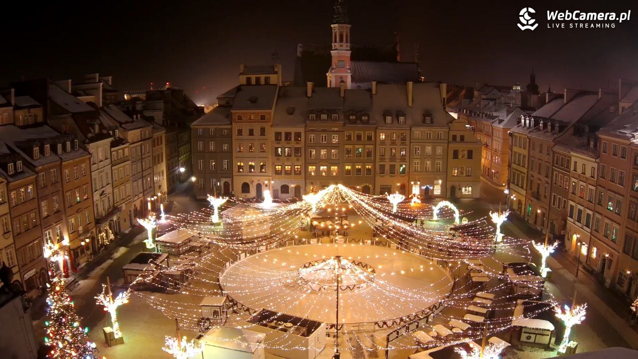Warszawa - Rynek Starego Miasta - 21 styczeń 2026, 22:48