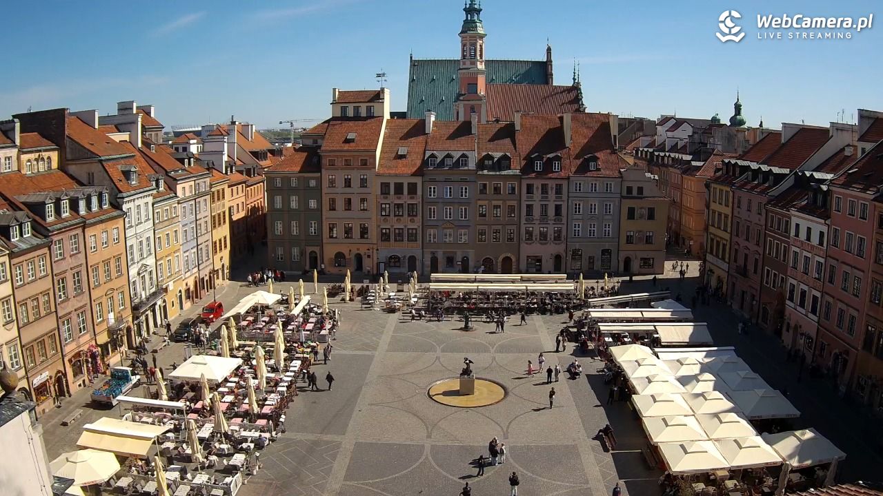 Warszawa - Rynek Starego Miasta - 22 kwiecień 2026, 14:05
