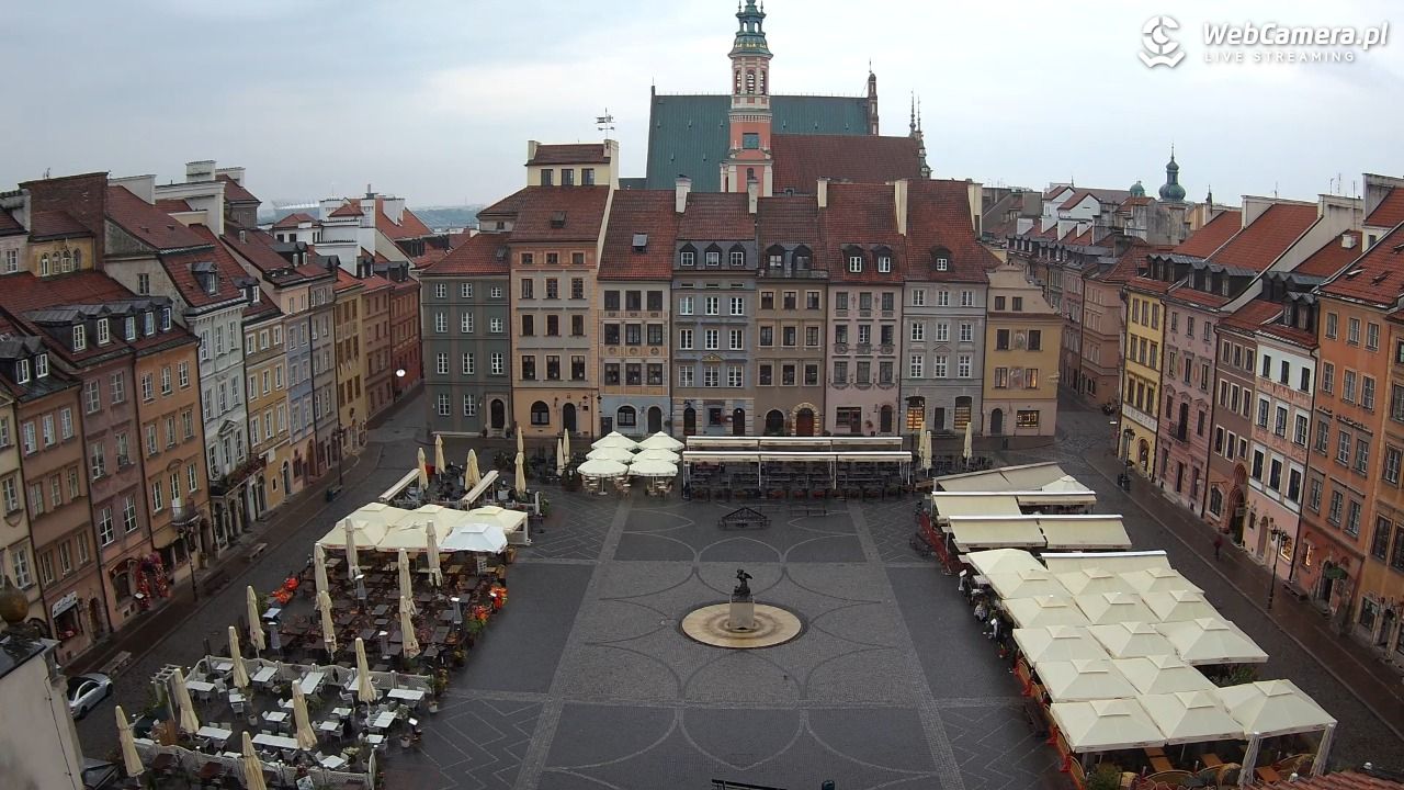 Warszawa - Rynek Starego Miasta - 11 czerwiec 2025, 05:04