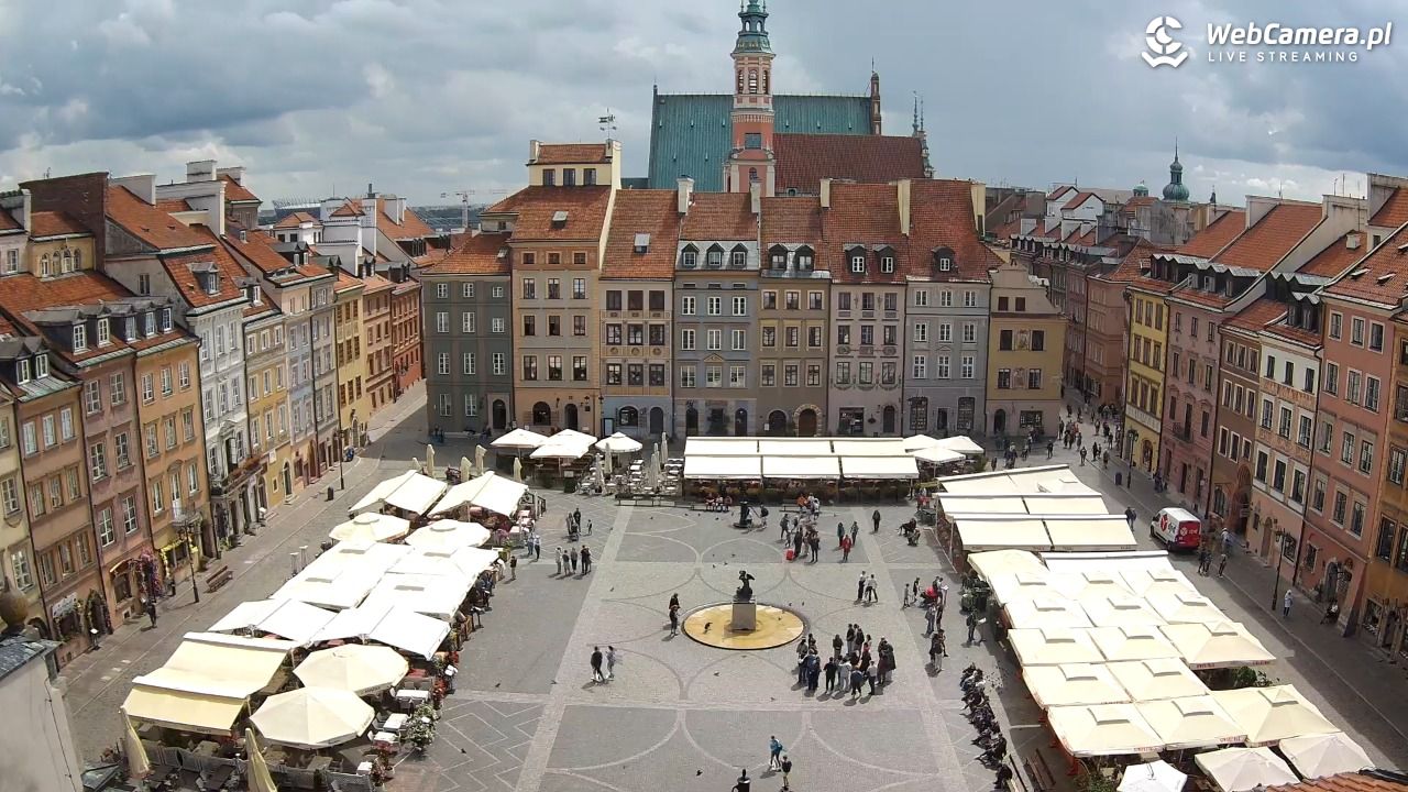 Warszawa - Rynek Starego Miasta - 23 lipiec 2026, 12:09