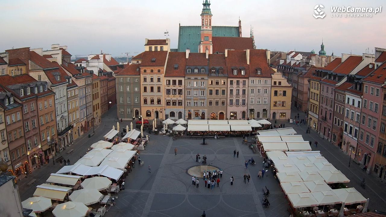 Warszawa - Rynek Starego Miasta - 19 maj 2026, 20:23