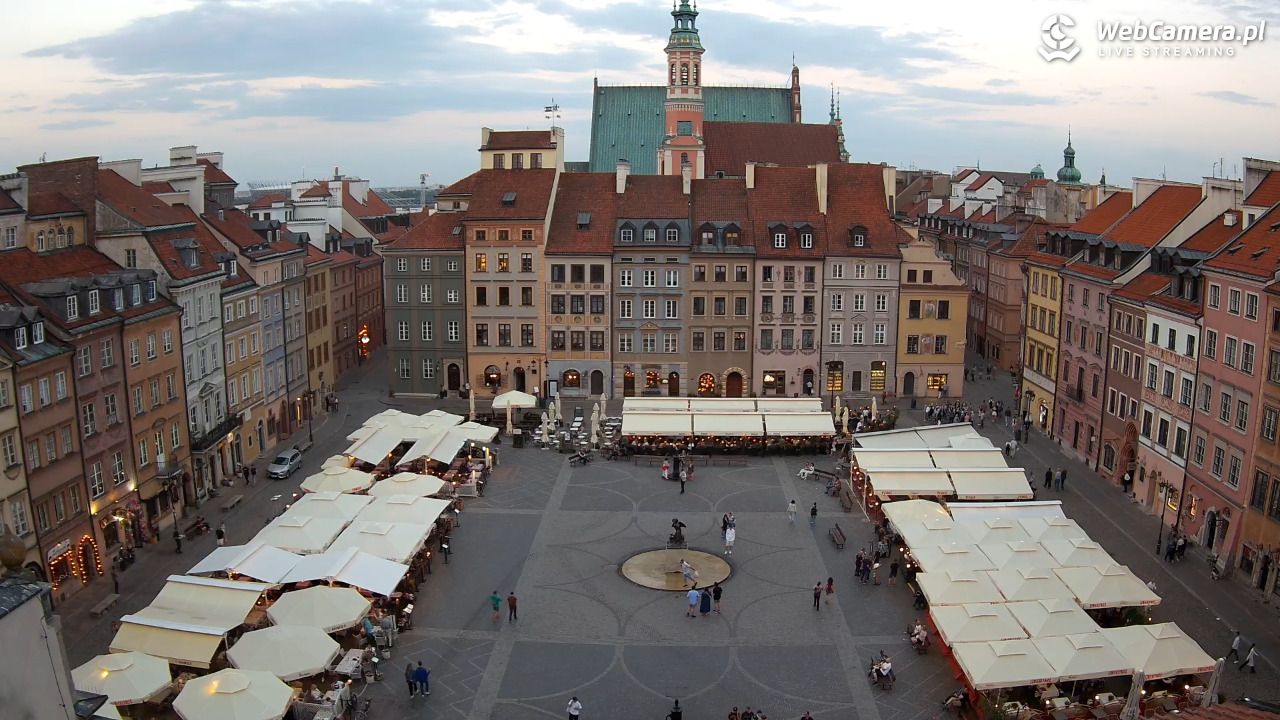 Warszawa - Rynek Starego Miasta - 26 maj 2026, 20:34