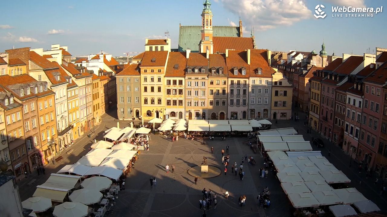 Warszawa - Rynek Starego Miasta - 21 maj 2026, 18:22