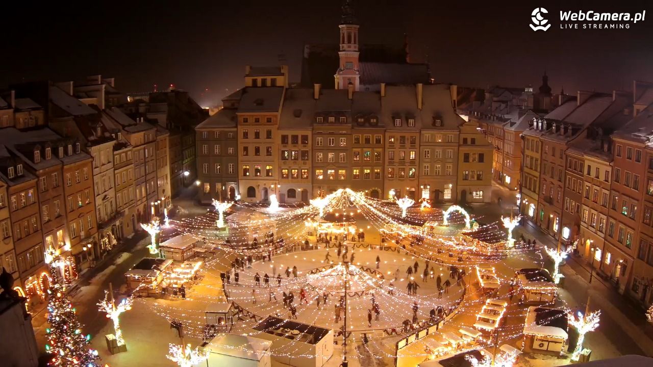 Warszawa - Rynek Starego Miasta - 20 styczeń 2026, 19:33