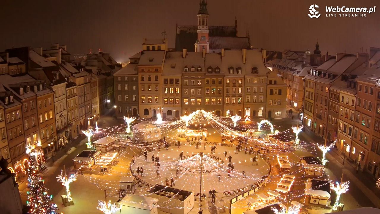 Warszawa - Rynek Starego Miasta - 22 styczeń 2026, 19:43