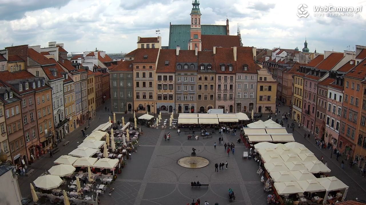 Warszawa - Rynek Starego Miasta - 14 maj 2025, 13:38
