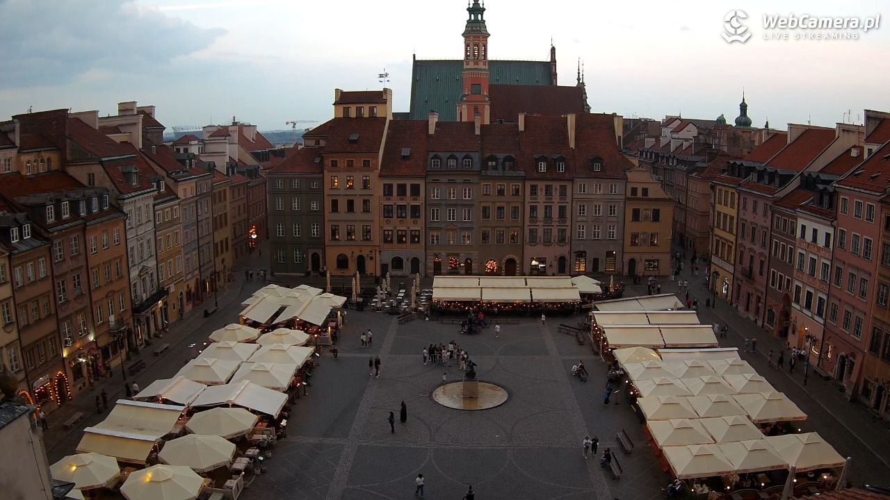 Warszawa - Rynek Starego Miasta - 24 maj 2026, 20:22