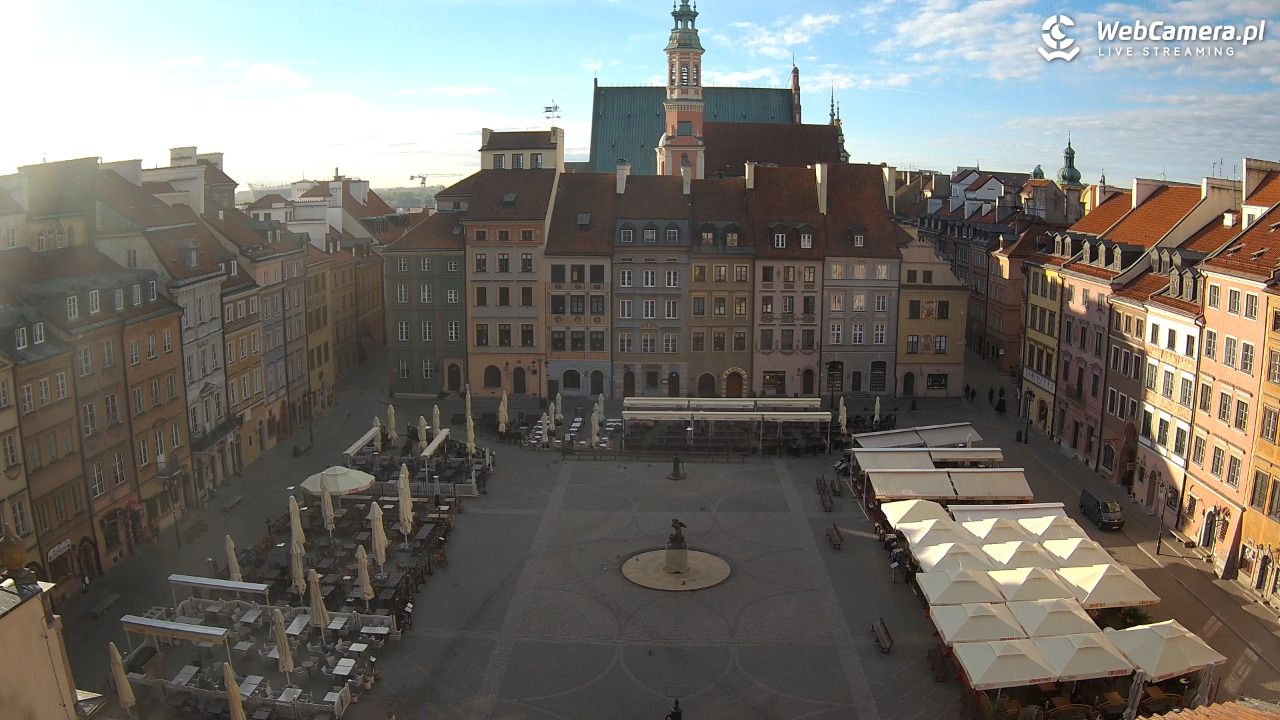 Warszawa - Rynek Starego Miasta - 24 kwiecień 2026, 06:55
