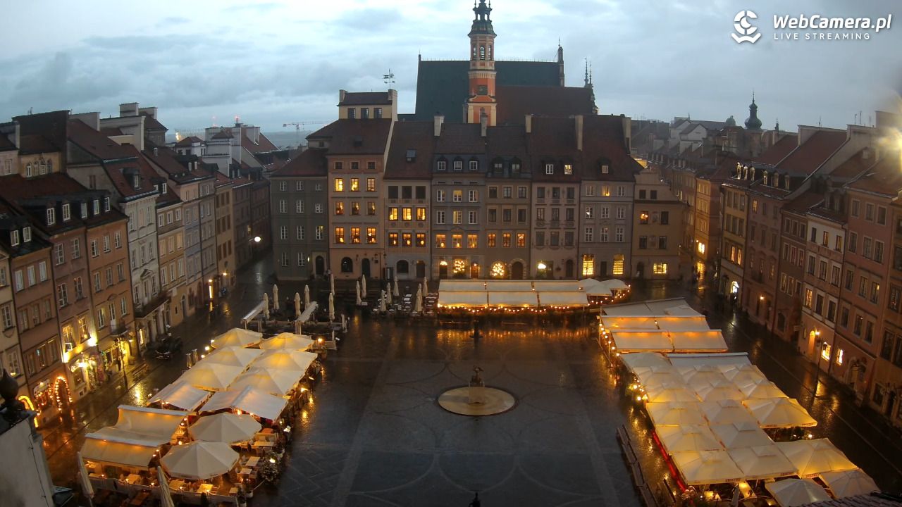 Warszawa - Rynek Starego Miasta - 23 lipiec 2026, 20:54