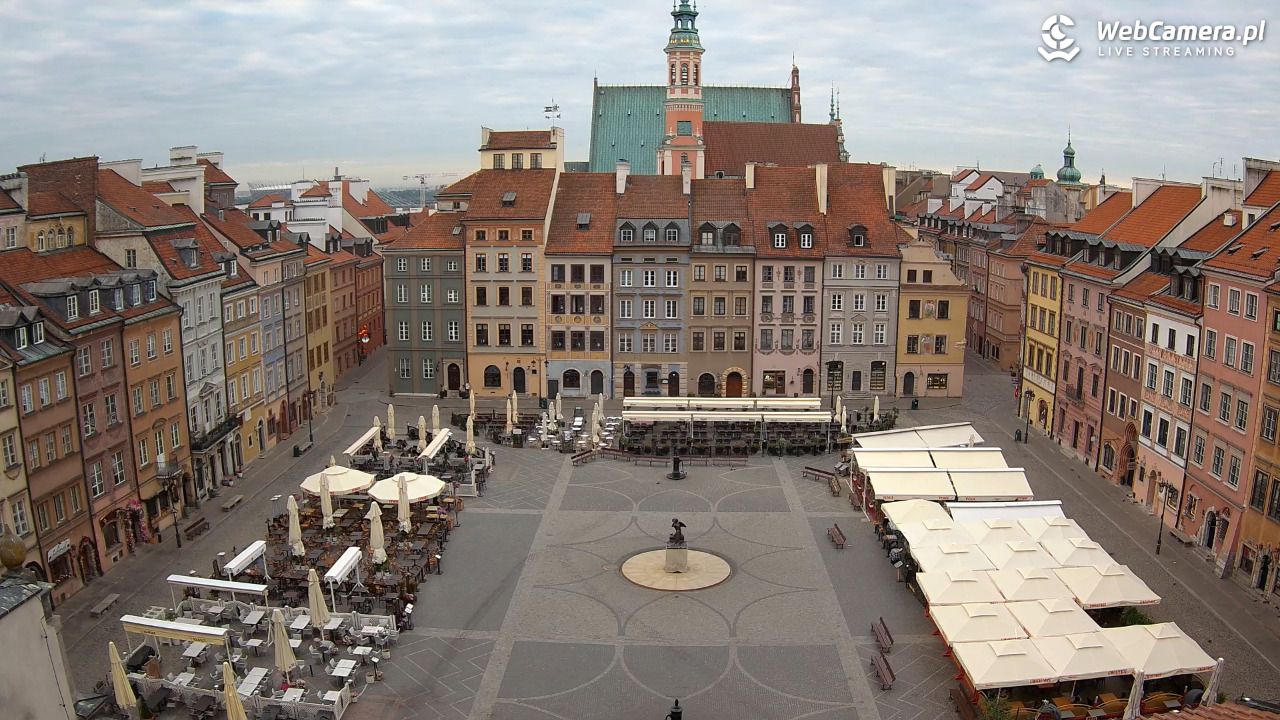 Warszawa - Rynek Starego Miasta - 23 maj 2026, 05:44