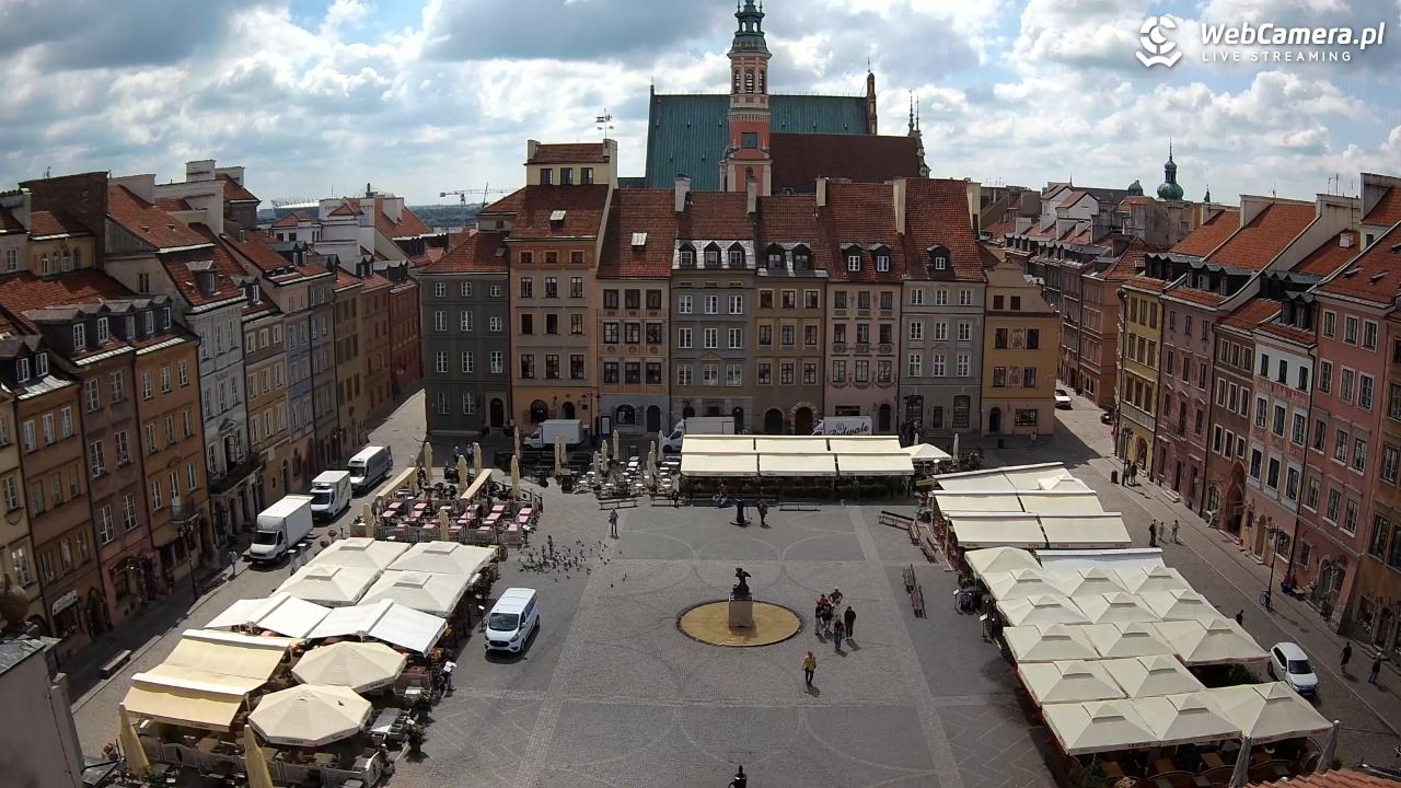 Warszawa - Rynek Starego Miasta - 08 czerwiec 2026, 10:28