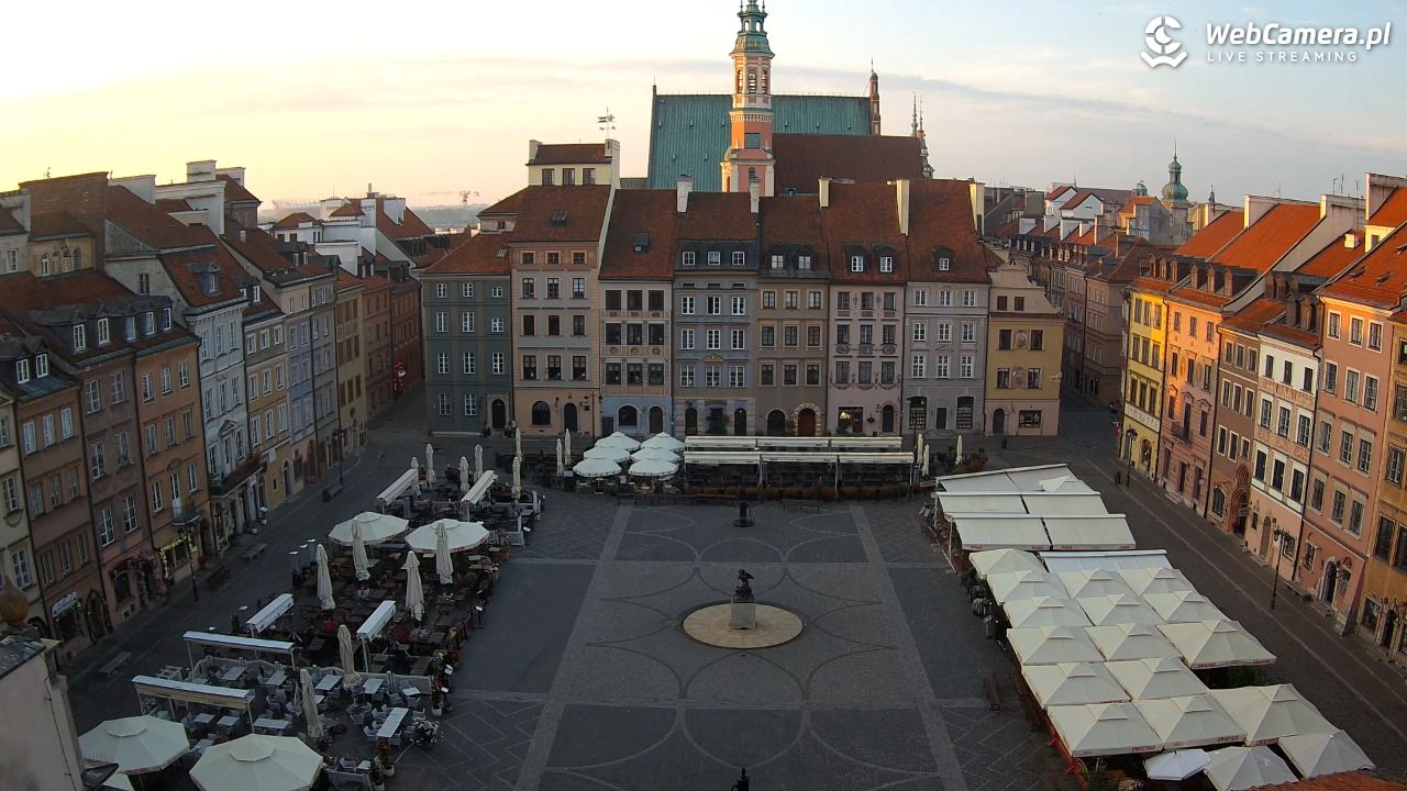 Warszawa - Rynek Starego Miasta - 19 lipiec 2026, 05:21