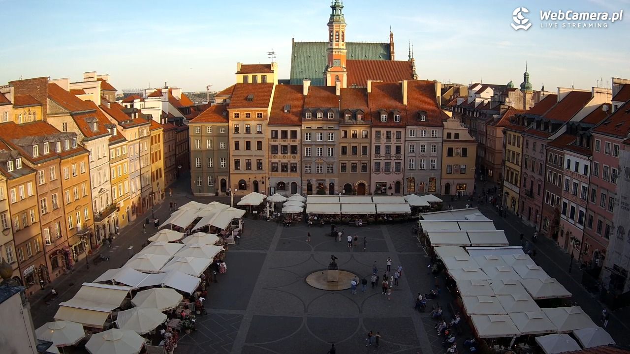 Warszawa - Rynek Starego Miasta - 08 wresień 2026, 17:55