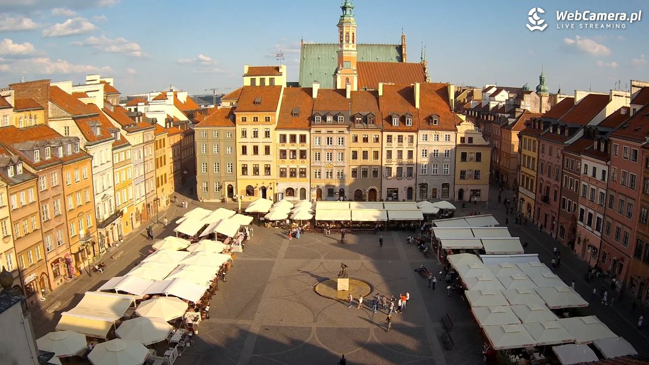 Warszawa - Rynek Starego Miasta - 20 maj 2026, 17:57
