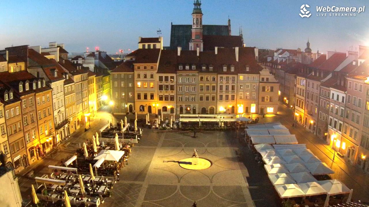 Warszawa - Rynek Starego Miasta - 08 czerwiec 2026, 03:15