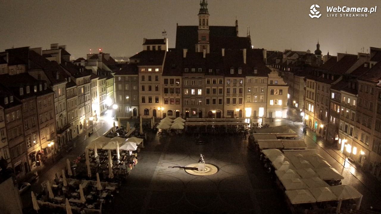 Warszawa - Rynek Starego Miasta - 11 czerwiec 2025, 01:00
