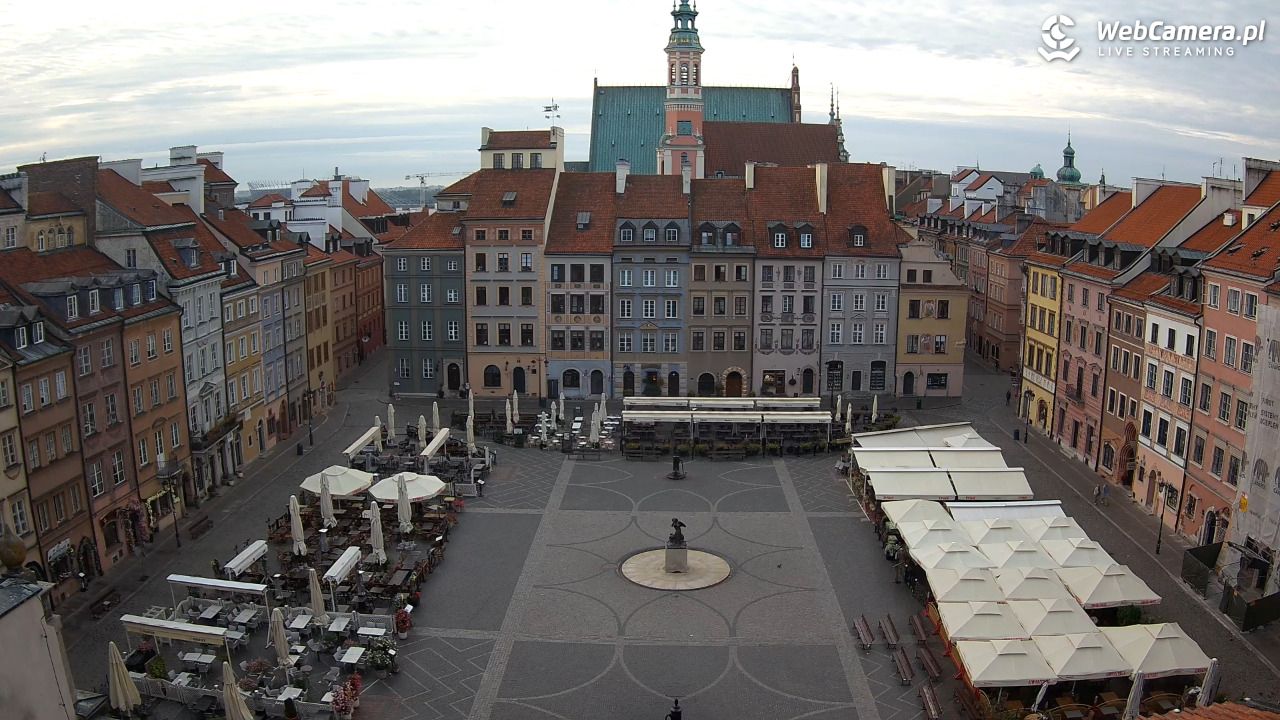 Warszawa - Rynek Starego Miasta - 12 wresień 2026, 07:41