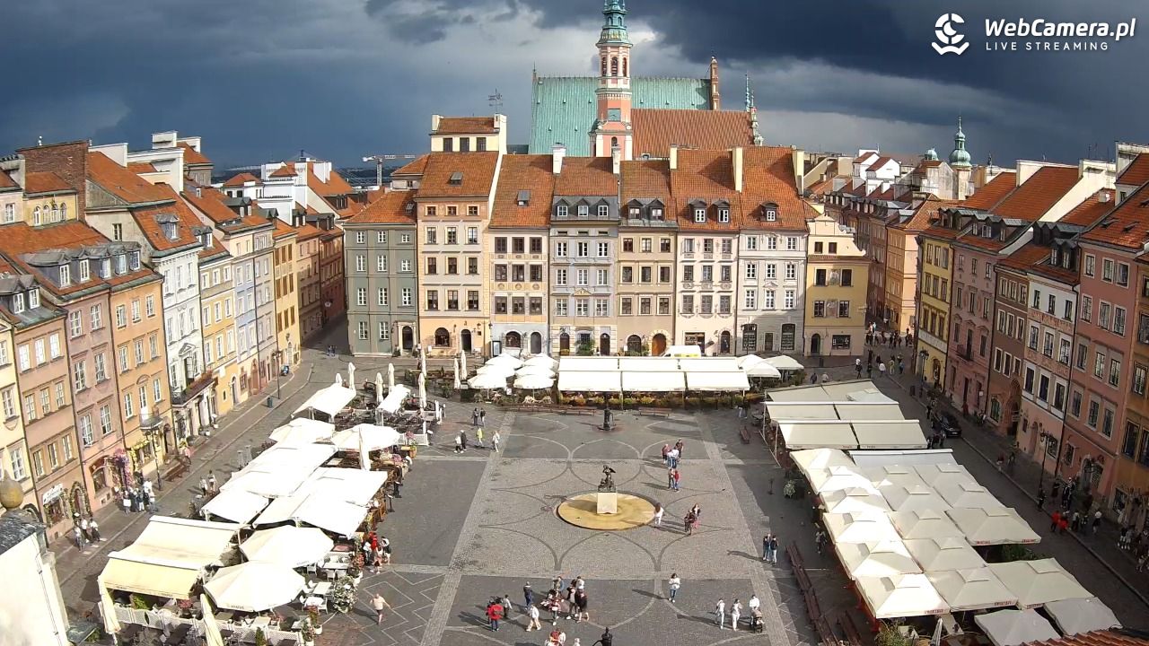 Warszawa - Rynek Starego Miasta - 23 lipiec 2026, 16:44