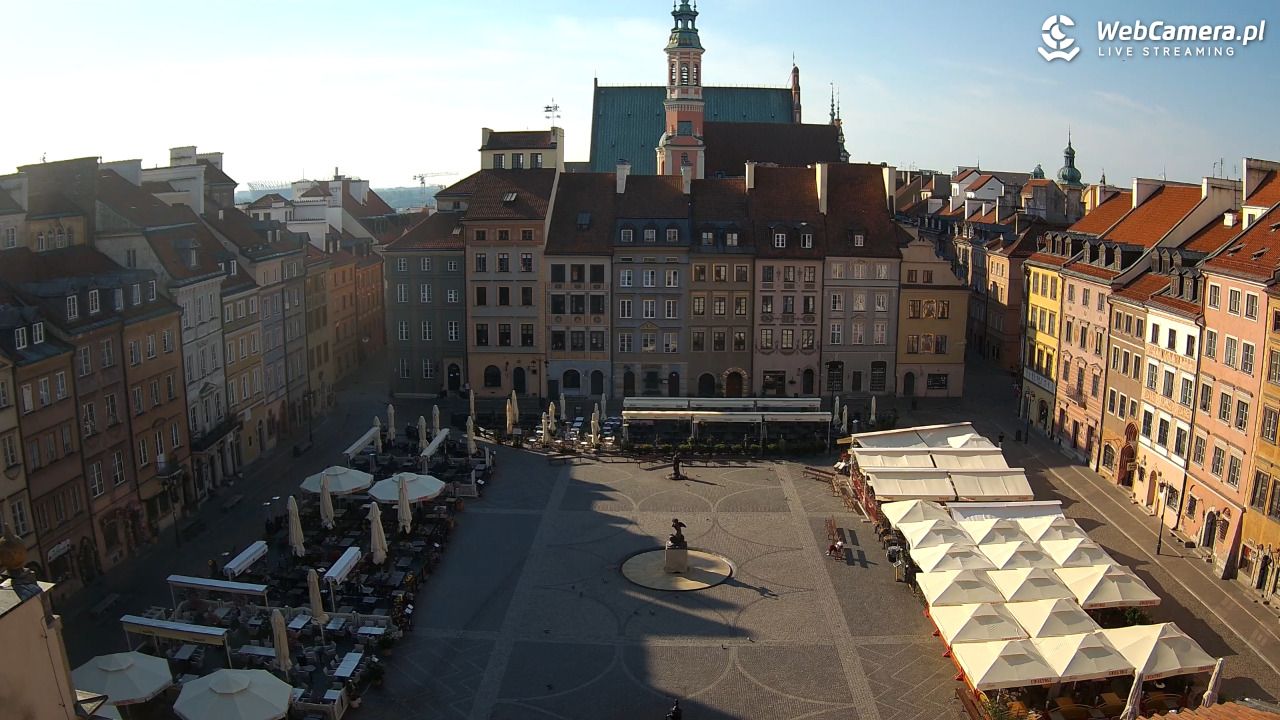 Warszawa - Rynek Starego Miasta - 07 czerwiec 2026, 07:20
