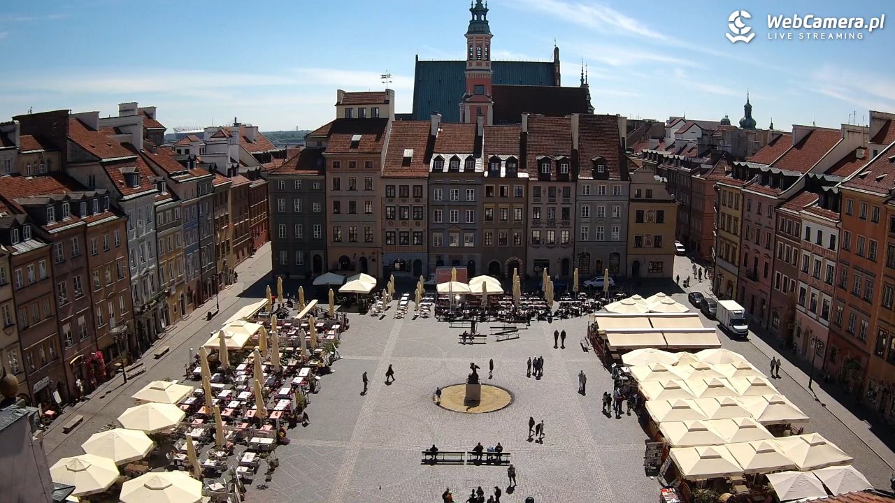 Warszawa - Rynek Starego Miasta - 13 maj 2025, 11:06