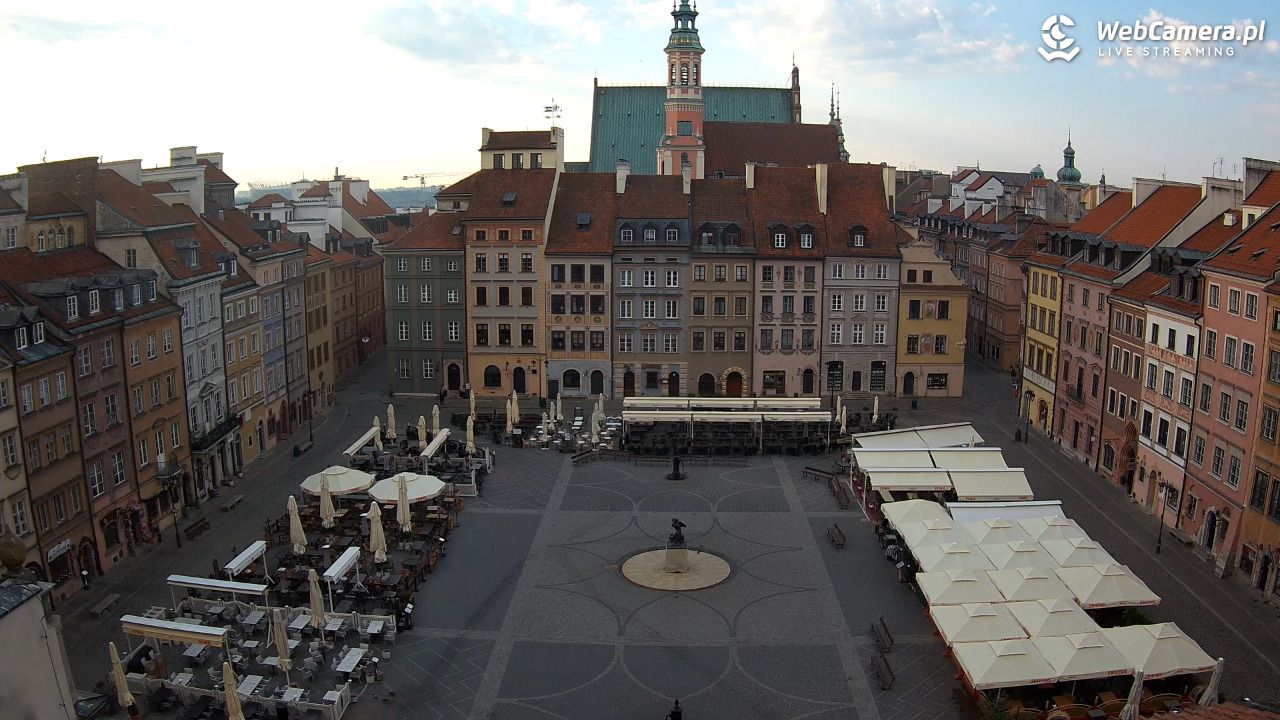 Warszawa - Rynek Starego Miasta - 21 maj 2026, 06:06