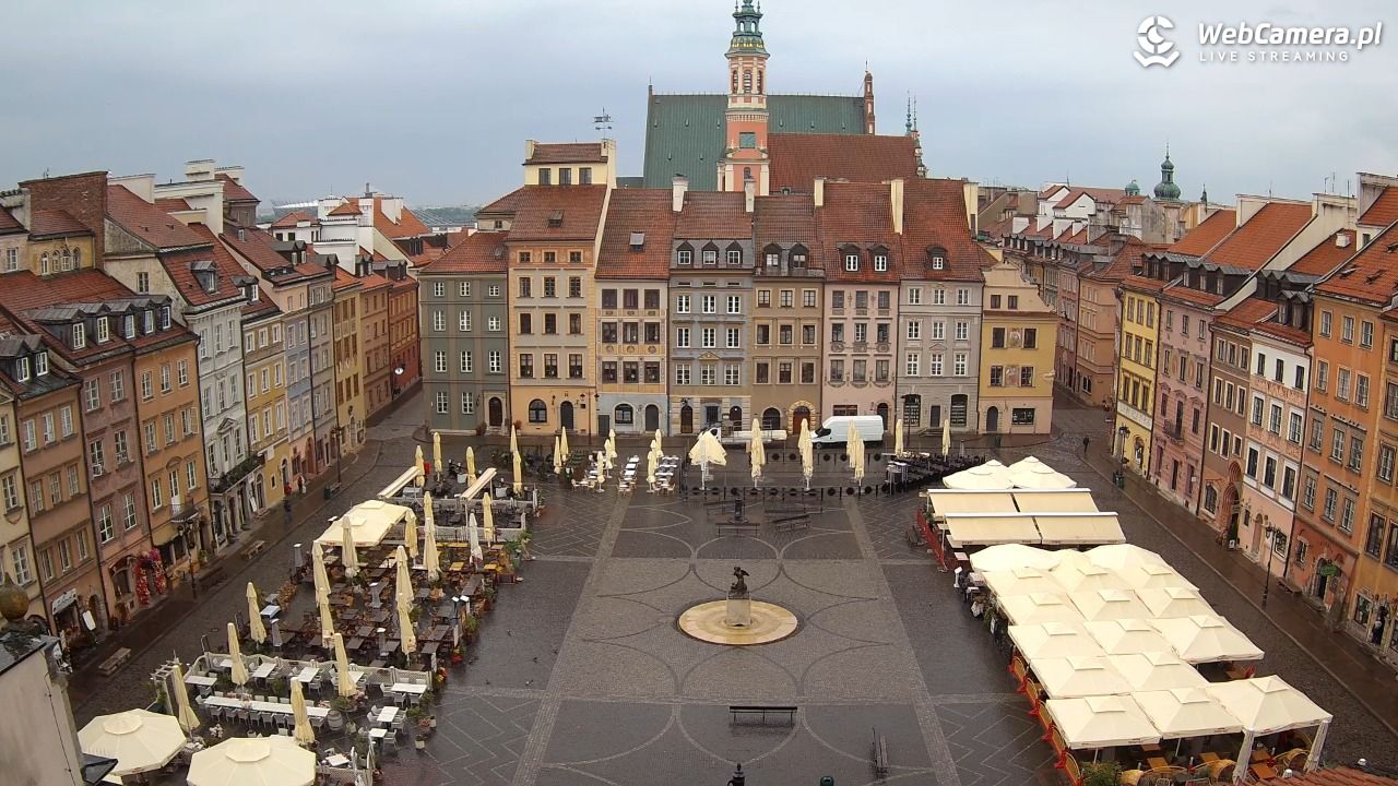 Warszawa - Rynek Starego Miasta - 14 maj 2025, 06:09