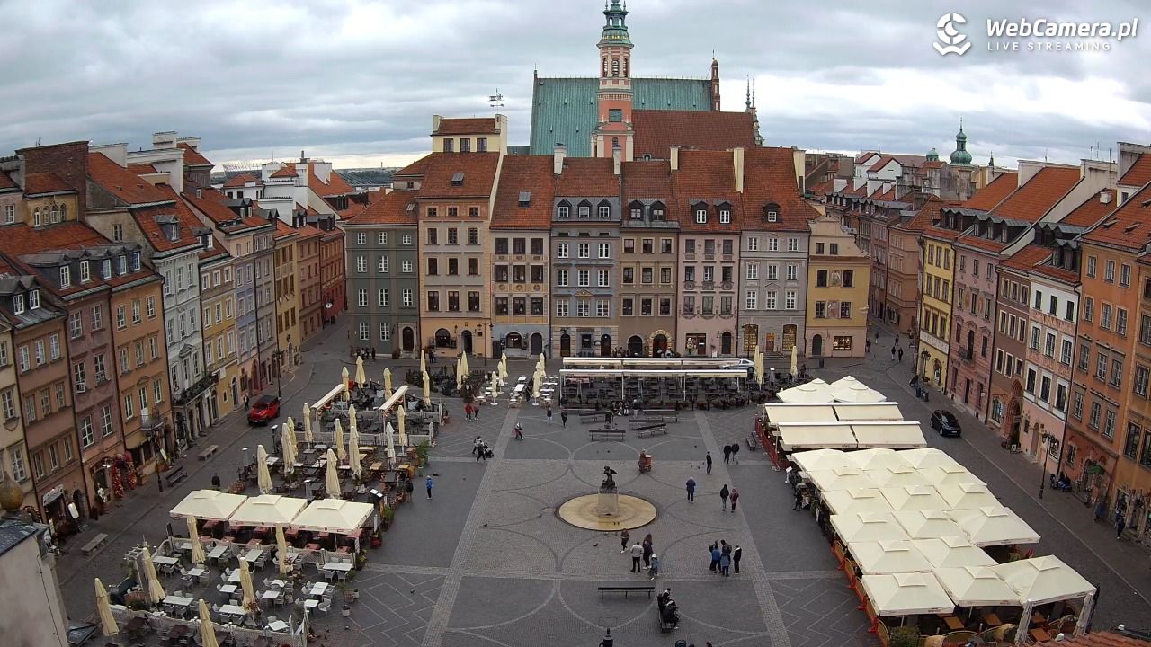 Warszawa - Rynek Starego Miasta - 16 maj 2025, 14:44