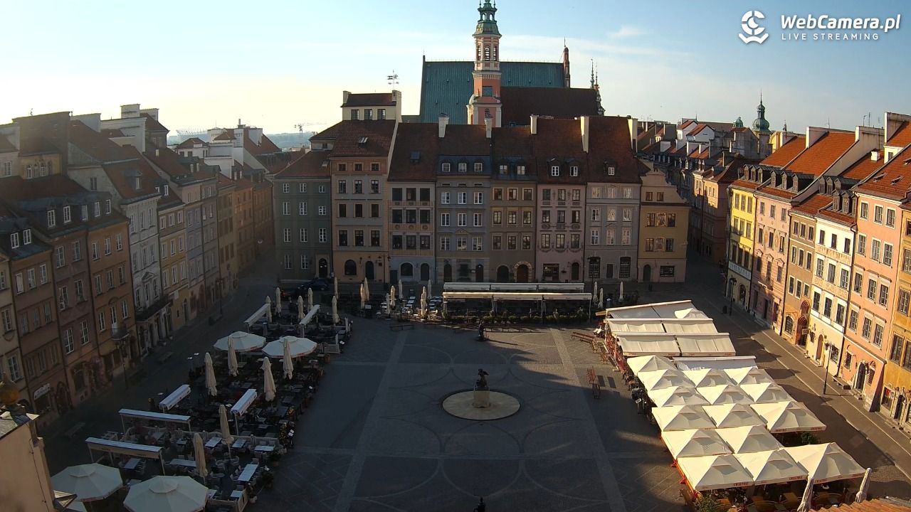 Warszawa - Rynek Starego Miasta - 07 czerwiec 2026, 06:52