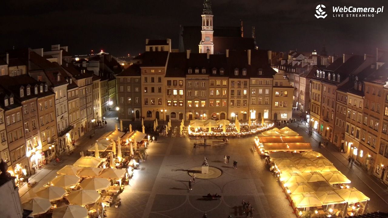 Warszawa - Rynek Starego Miasta - 13 maj 2025, 21:36