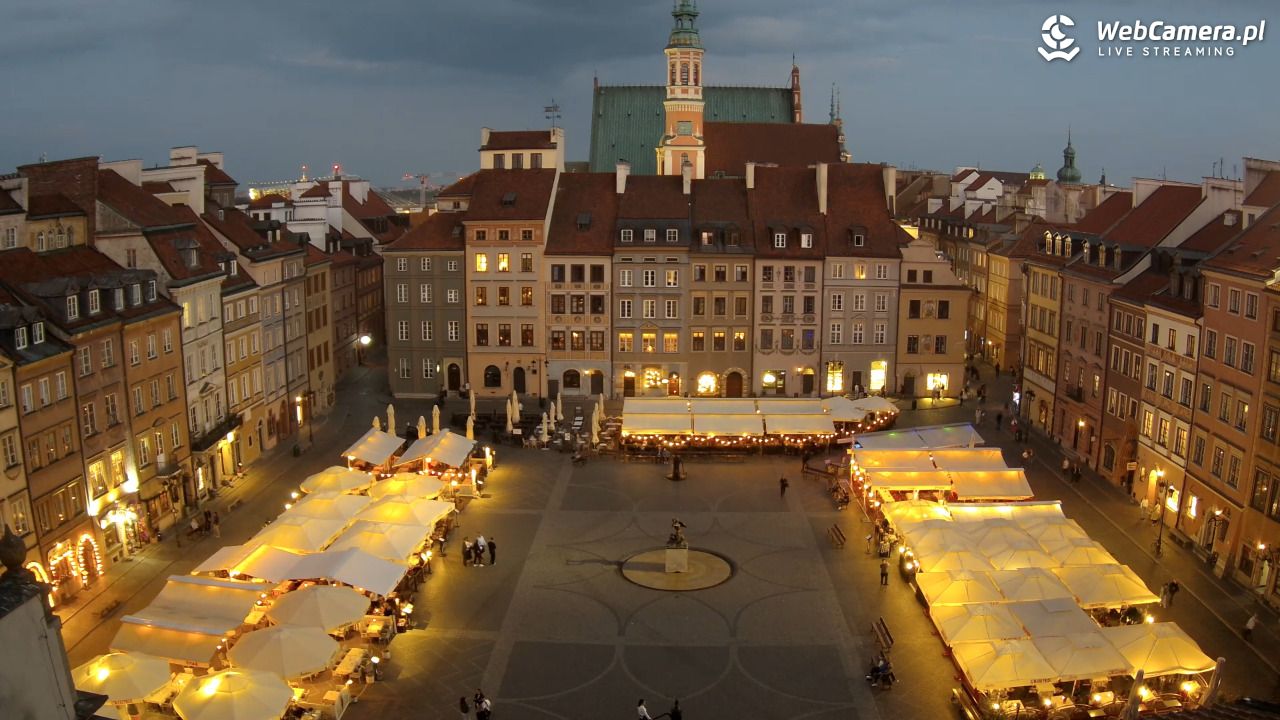 Warszawa - Rynek Starego Miasta - 20 maj 2026, 21:04