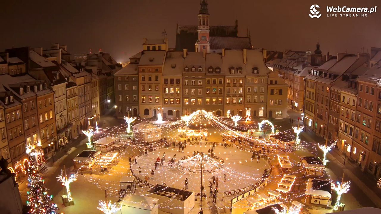 Warszawa - Rynek Starego Miasta - 22 styczeń 2026, 19:43