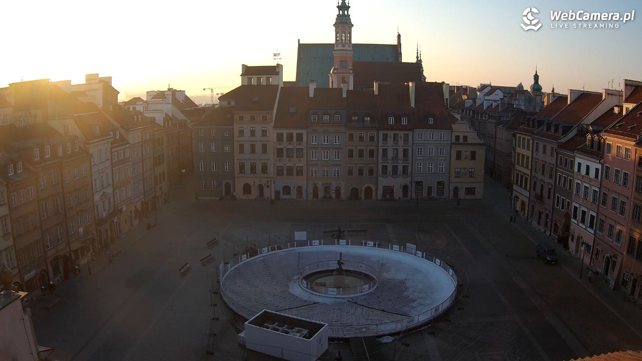 Warszawa - Rynek Starego Miasta - 10 marzec 2026, 06:50