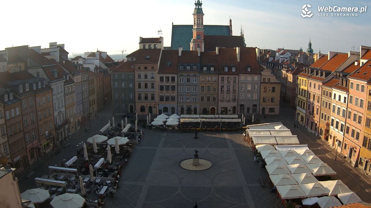 Warszawa - Rynek Starego Miasta - 19 lipiec 2026, 06:45