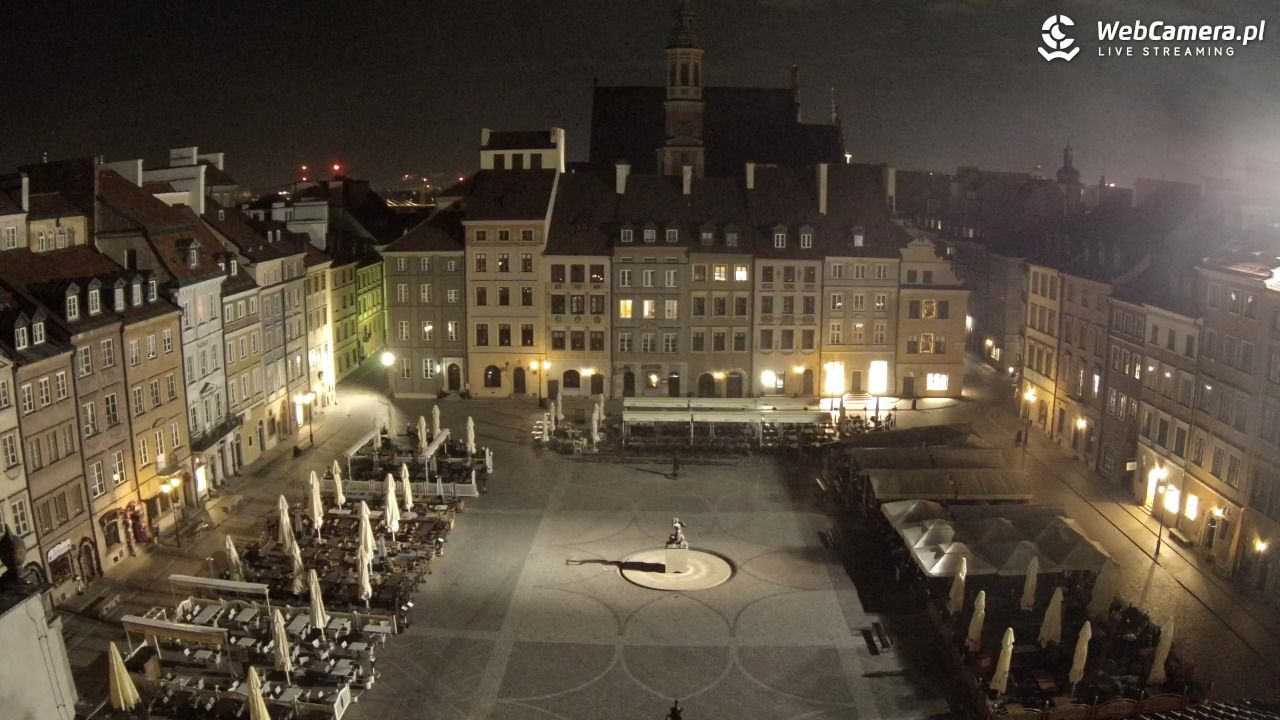Warszawa - Rynek Starego Miasta - 21 kwiecień 2026, 02:36