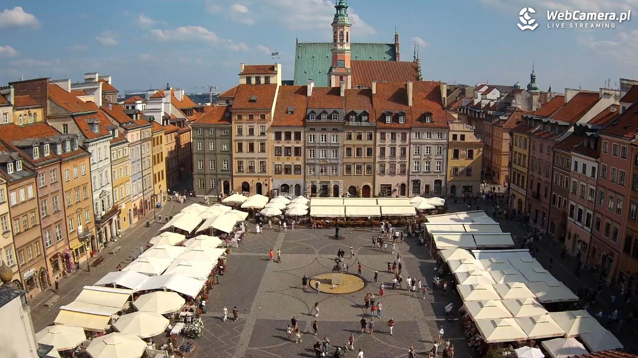Warszawa - Rynek Starego Miasta - 19 lipiec 2026, 15:53