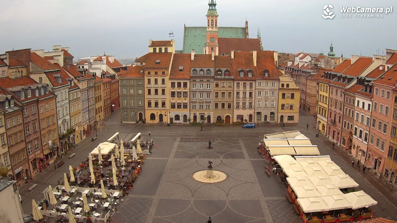 Warszawa - Rynek Starego Miasta - 23 październik 2025, 07:47