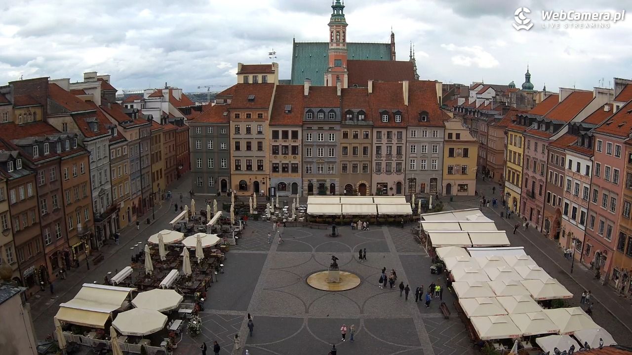Warszawa - Rynek Starego Miasta - 21 lipiec 2026, 16:35
