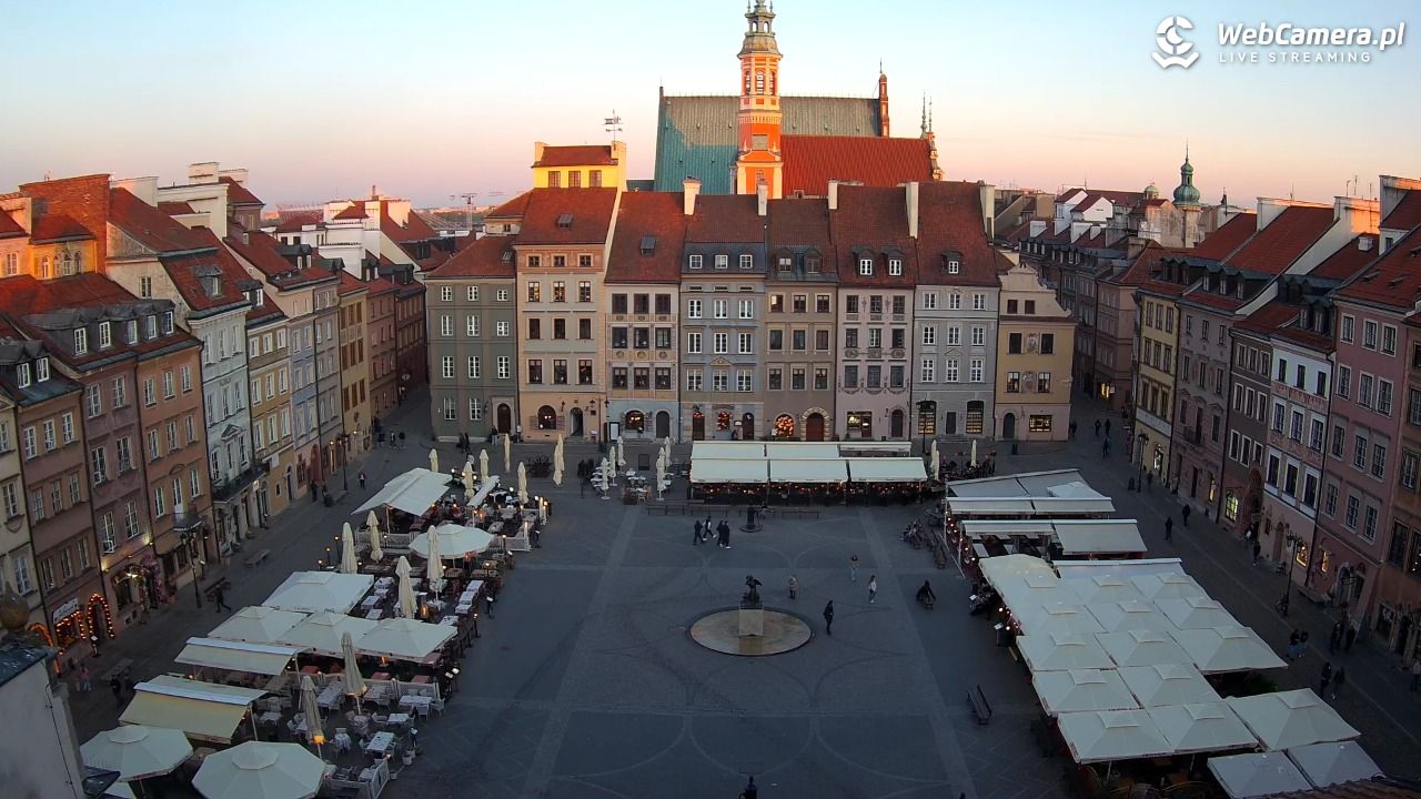 Warszawa - Rynek Starego Miasta - 21 kwiecień 2026, 19:34