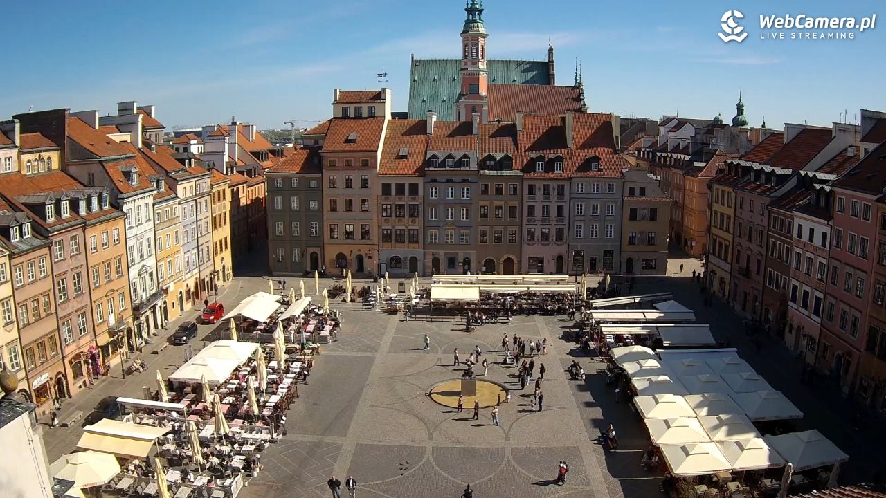 Warszawa - Rynek Starego Miasta - 22 kwiecień 2026, 14:47