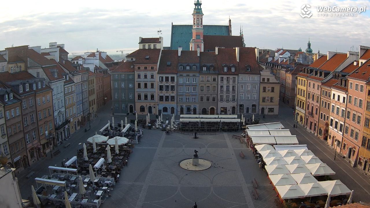Warszawa - Rynek Starego Miasta - 23 maj 2026, 06:48