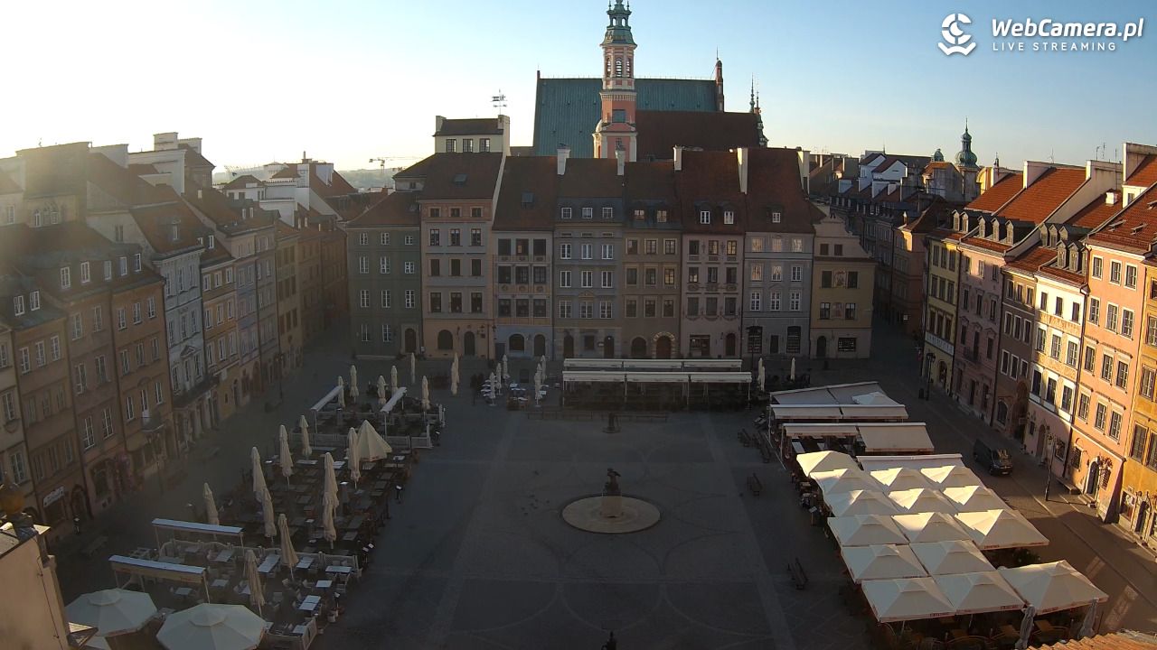 Warszawa - Rynek Starego Miasta - 22 kwiecień 2026, 06:55