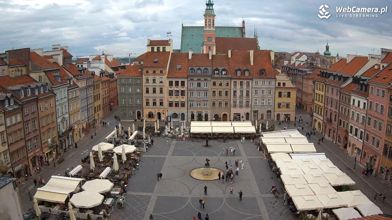 Warszawa - Rynek Starego Miasta - 21 lipiec 2026, 17:38