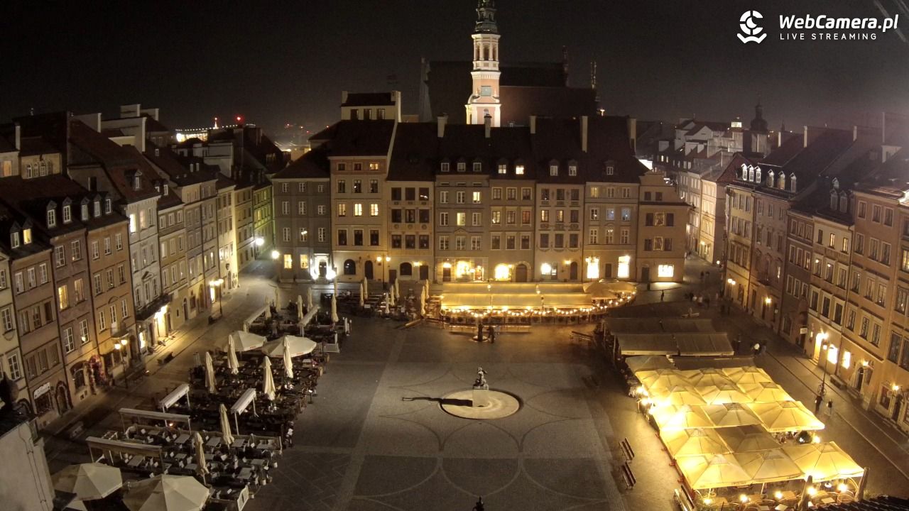 Warszawa - Rynek Starego Miasta - 23 maj 2026, 23:55