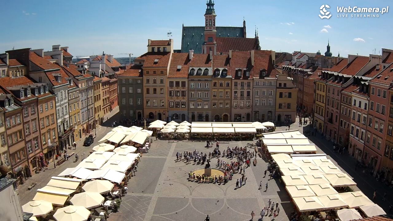 Warszawa - Rynek Starego Miasta - 09 czerwiec 2026, 12:27
