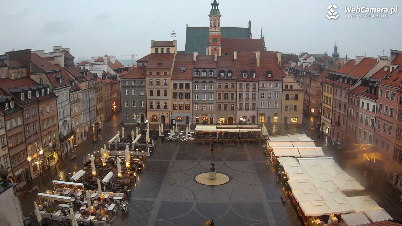 Warszawa - Rynek Starego Miasta - 19 lipiec 2026, 20:20