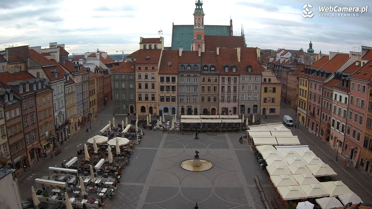 Warszawa - Rynek Starego Miasta - 23 lipiec 2026, 08:39