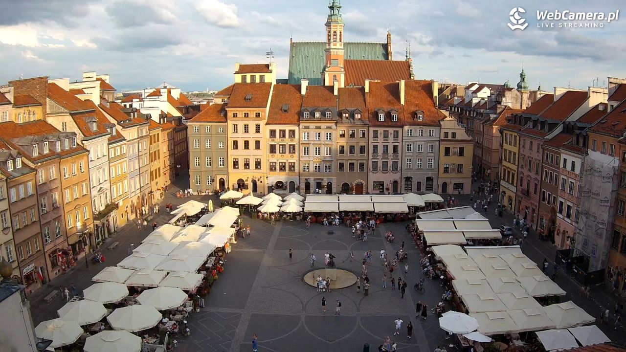 Warszawa - Rynek Starego Miasta - 03 sierpień 2025, 18:43